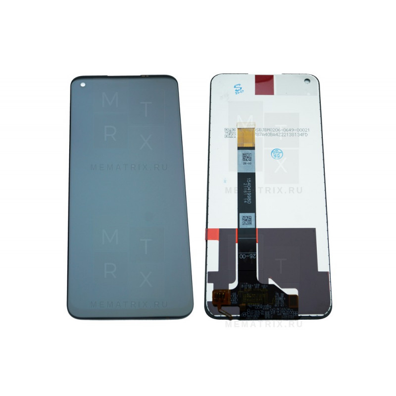 Realme 8 5G (RMX3241) дисплей + тачскрин (модуль) черный