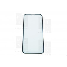Защитное стекло (Оптима) для iPhone 13 mini Черное (Закалённое, полное покрытие)