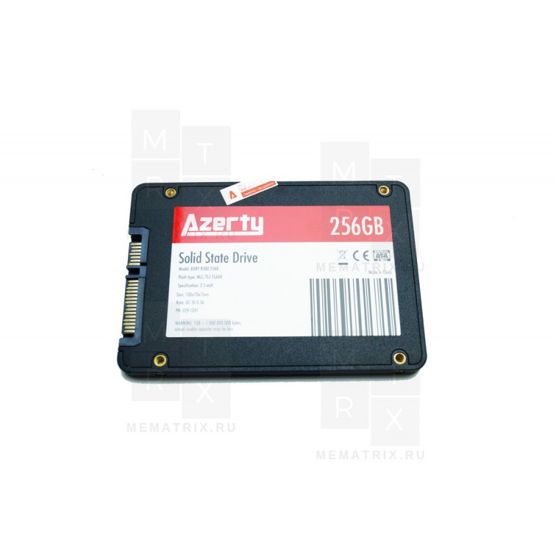 Внутренний SSD накопитель Azerty Bory R500 256GB (SATA III, 2.5