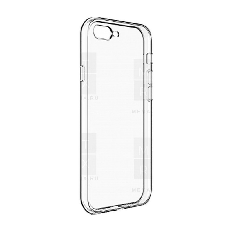 Чехол-накладка для iPhone 7 Plus, 8 Plus (с защитой камеры) Прозрачный