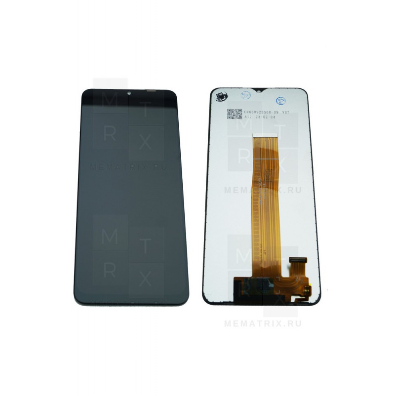 Samsung Galaxy M12 (M127F) тачскрин + экран (модуль) черный