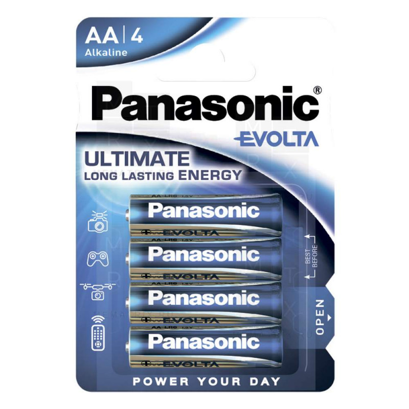 Батарейка PANASONIC LR 6-4BL EVOLTA (48)