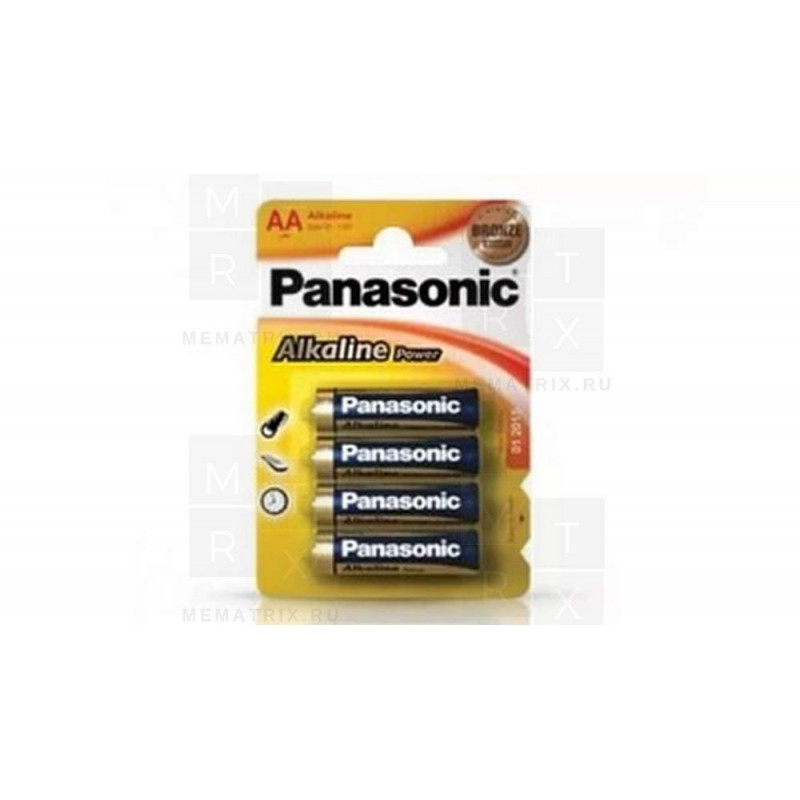 Батарейка PANASONIC LR3-4BL ALKALINE (48, 240)