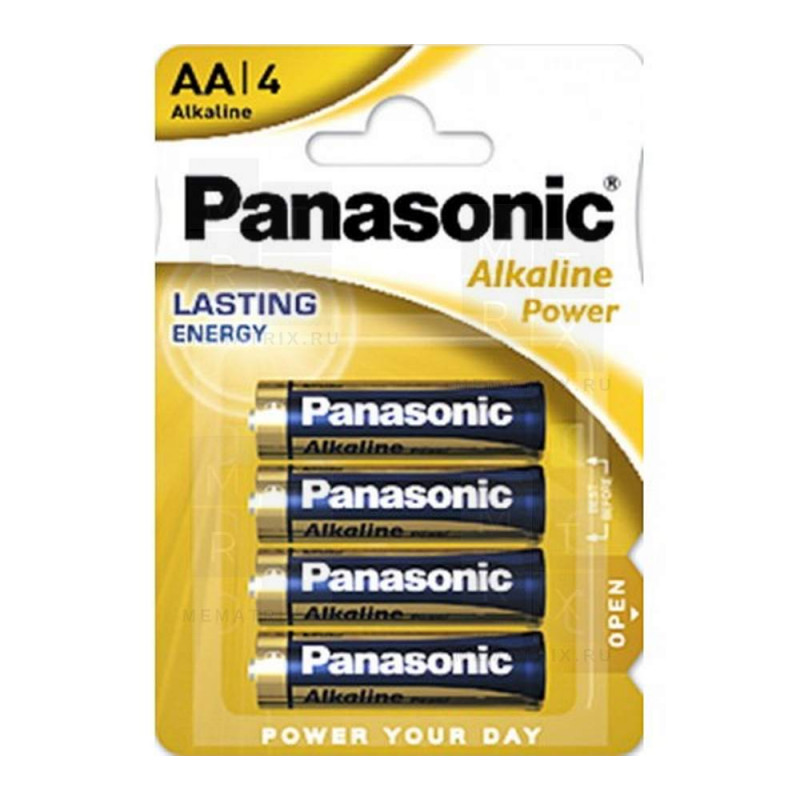 Батарейка PANASONIC LR 6-4BL ALKALINE 4 шт