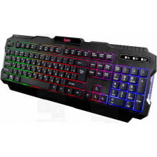 Клавиатура игровая Smartbuy 308 RUSH Warrior USB черная с подсветкой