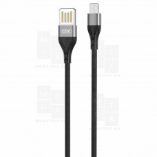 Кабель USB - Lightning XO NB188 (2.4A) Серый