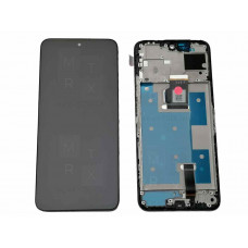 Huawei Honor X7b 4G, 90 Smart (CLK-LX1, CLK-NX1) тачскрин + экран (модуль) черный OR с рамкой