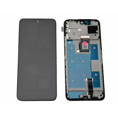 Huawei Honor X7b 4G, 90 Smart (CLK-LX1, CLK-NX1) тачскрин + экран (модуль) черный OR с рамкой