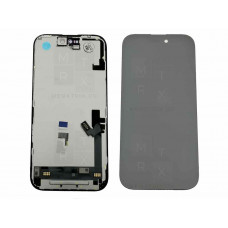 iPhone 16 тачскрин + экран (модуль) черный Hard Oled (площадка под IC)