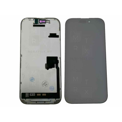 IPhone 16 Pro тачскрин + экран модуль черный FOG восстановленный