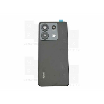 Задняя крышка для Xiaomi Redmi Note 13 Pro 5G Черный Задняя крышка для Xiaomi Redmi Note 13 Pro 5G Черный