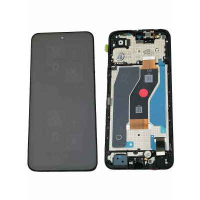 Tecno Spark 40C (KM4k) тачскрин + экран (модуль) Черный OR с рамкой Tecno Spark 40C (KM4k) тачскрин + экран (модуль) Черный OR с рамкой