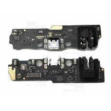 Нижняя плата (шлейф), разъем зарядки для Xiaomi Poco C51 (2302EPCC4I) разъем гарнитуры, микрофон Премиум