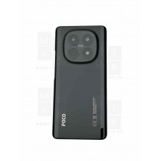Задняя крышка для Xiaomi Poco M8 5G (25118PC98G) Черный Премиум