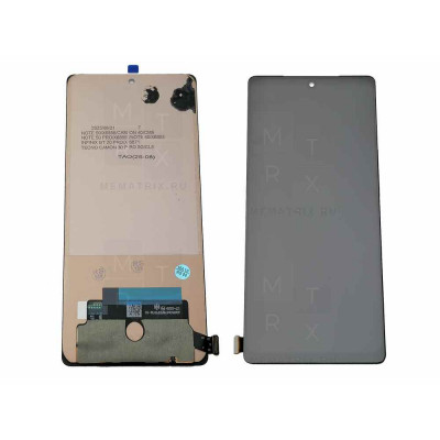 Infinix GT 20 Pro (X6871) тачскрин + экран (модуль) Черный In-Cell