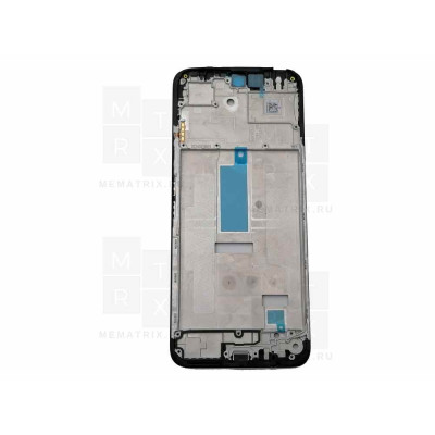 Рамка дисплея для Xiaomi Poco M6 4G Черный