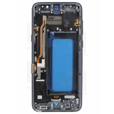 Samsung Galaxy S8+ (G955F) тачскрин + экран (модуль) Черный Oled с рамкой