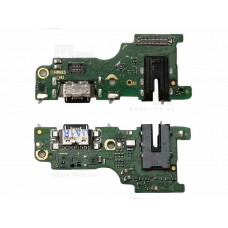 Нижняя плата (шлейф) для Infinix Hot 60 Pro разъем зарядки, разъем гарнитуры, микрофон Премиум