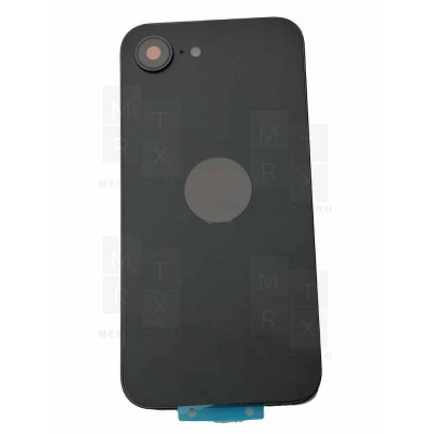 Задняя крышка (корпус) iPhone 16E black (черный) в сборе