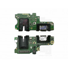 Нижняя плата (шлейф), Tecno Pova 6 4G разъем зарядки, разъем гарнитуры, микрофон Премиум