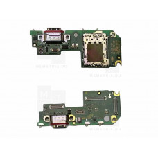 Нижняя плата (шлейф) для Tecno Camon 40 Premier 5G разъем зарядки, разъем SIM, микрофон Премиум