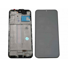 Samsung Galaxy A25 5G (A256E) тачскрин + экран (модуль) Черный (In-Cell) с рамкой