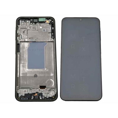 Samsung Galaxy A26 5G (A266B) тачскрин + экран (модуль) черный OR с рамкой