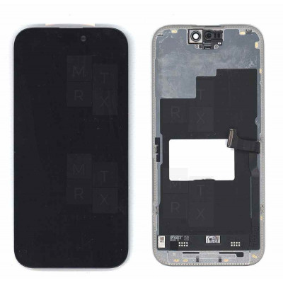 iPhone 15 Pro тачскрин + экран (модуль) черный OR