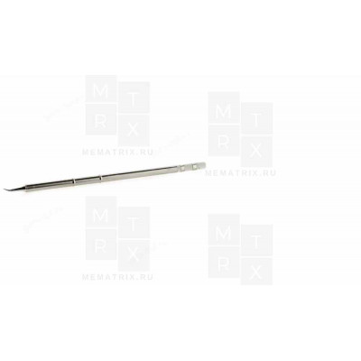 Жало паяльника Aixun T12-J02 для паяльника T12 (медное, изогнутое)