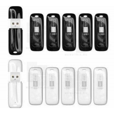 USB-флеш (USB 2.0) 64GB XO U20 Черный