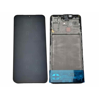 Samsung Galaxy A17 4G (A175F) тачскрин + экран (модуль) черный OR с рамкой