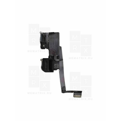 Шлейф iPhone X на верхний динамик, сенсор (датчик света), микрофон Премиум