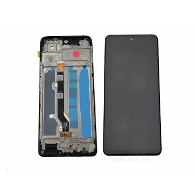 Infinix Hot 40 (X6836) экран + тачскрин (модуль) черный OR с рамкой