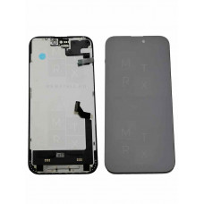iPhone 15 Plus тачскрин + экран (модуль) черный (Soft Oled) с верификацией