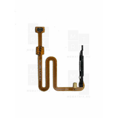 Шлейф Samsung Galaxy A05s (A057F) сканер отпечатка пальцев Черный
