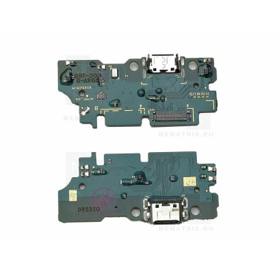 Нижняя плата (шлейф) для Samsung Galaxy A17 4G (A175F) разъем зарядки, разъем гарнитуры, микрофон