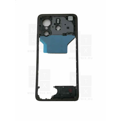 Средняя часть для Xiaomi Redmi Note 14 4G (24117RN76O, 24117RN76G ) Черный