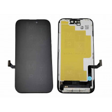 iPhone 15 тачскрин + экран (модуль) черный Hard Oled