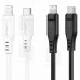 Кабель Type-C - Lightning Acefast C3-01 (3A, 30W, PD, MFI, 1.2 м) Белый