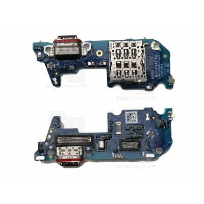 Нижняя плата (шлейф), Realme 14 Pro+ 5G разъем зарядки, разъем SIM, микрофон Премиум