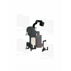 Шлейф iPhone 12 Pro Max на верхний динамик, сенсор (датчик света), микрофон Премиум Шлейф iPhone 12 Pro Max на верхний динамик, сенсор (датчик света), микрофон Премиум