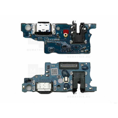 Нижняя плата (шлейф), Realme C63 4G разъем зарядки, разъем гарнитуры, микрофон