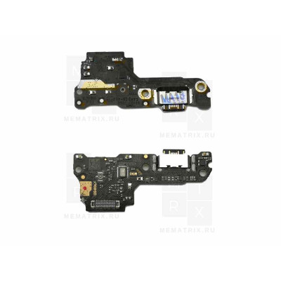 Нижняя плата (шлейф) для Xiaomi Poco M7 4G, Redmi 15 4G разъем зарядки, микрофон Премиум