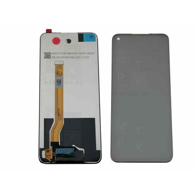 Realme 9 Pro, Q5 (RMX3472) тачскрин + экран (модуль) черный OR 100%