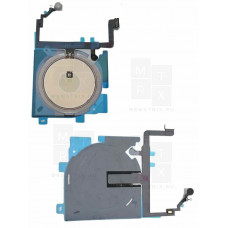 Шлейф для iPhone 15 Plus на беспроводную зарядку, вспышку, микрофон Премиум