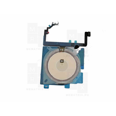 Шлейф iPhone 15 Plus на беспроводную зарядку, вспышку, микрофон