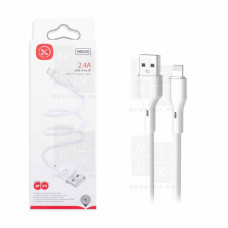 Кабель USB - Lightning XO NB230 (2.4A) Белый