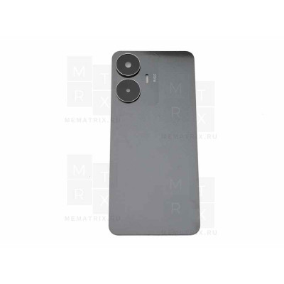 Задняя крышка для Realme C55 Черный Премиум Задняя крышка для Realme C55 Черный Премиум