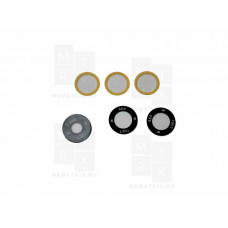 Стекло камеры Samsung Galaxy S24 FE (S721B) (комплект 3 шт.) Черный Стекло камеры Samsung Galaxy S24 FE (S721B) (комплект 3 шт.) Черный