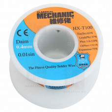 Припой Mechanic HX-T100 (0,4 мм, 100 г)